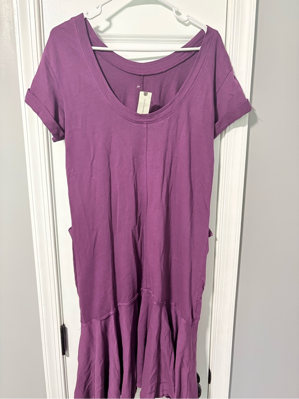 Anthropologie Vibrant Purple Knit Dress